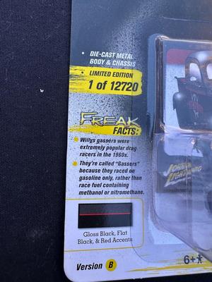 JOHNNY LIGHTNING LIMITED EDITION “BLACKED OUT” 1941 WILLYS PICKUP