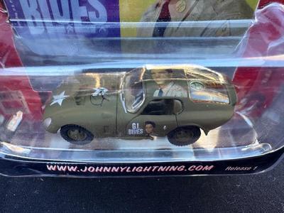 JOHNNY LIGHTNING - G.I. BLUES “ELVIS PRESLEY” ‘66 SHELBY COBRA DAYTONA