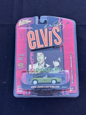 JOHNNY LIGHTNING “ELVIS PRESLEY” ‘67 CORVETTE CONVERTIBLE