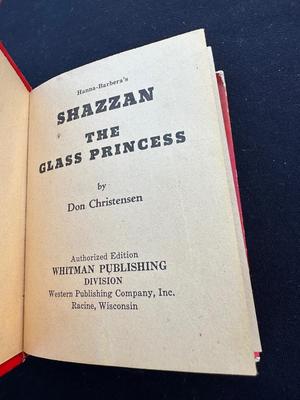 VINTAGE 1968 HANNA-BARBERA’S “SHAZZAN - The Glass Princess” BOOK BY WHITMAN AND BIG LITTLE BOOK