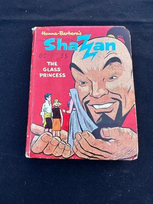 VINTAGE 1968 HANNA-BARBERA’S “SHAZZAN - The Glass Princess” BOOK BY WHITMAN AND BIG LITTLE BOOK