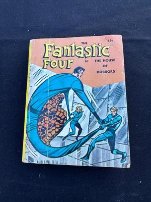 VINTAGE 1968 “THE FANTASTIC FOUR - In The House of Horrors” BOOK BY WHITMAN AND BIG LITTLE BOOK