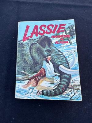 VINTAGE 1967 “LASSIE - Adventure In Alaska” BOOK BY WHITMAN AND BIG LITTLE BOOK