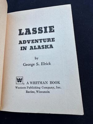 VINTAGE 1967 “LASSIE - Adventure In Alaska” BOOK BY WHITMAN AND BIG LITTLE BOOK