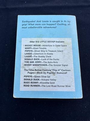 VINTAGE 1967 “LASSIE - Adventure In Alaska” BOOK BY WHITMAN AND BIG LITTLE BOOK