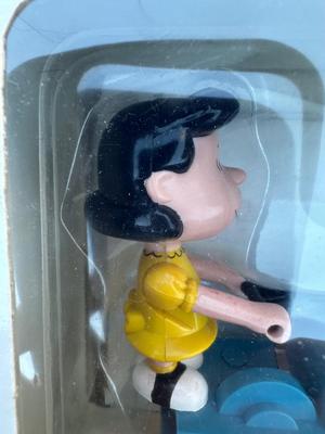 LIONEL OPERATING “CHARLIE BROWN & LUCY” HANDCAR - O and O27 GAUGE MODEL RAILROAD COLLECTIBLE