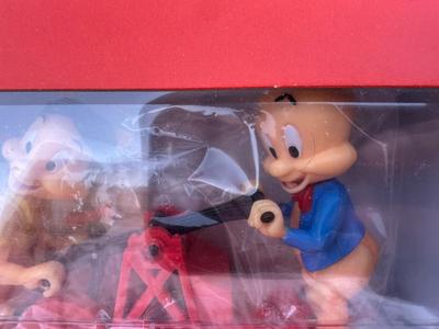 LIONEL OPERATING “PORKY & PETUNIA” HAND CAR - O GAUGE MODEL RAILROAD COLLECTIBLE