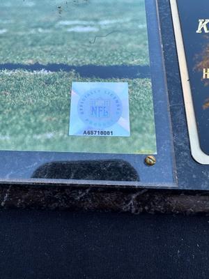 DERRICK THOMAS OF THE KANSAS CITY CHIEFS - COMMEMORATIVE PLAQUE