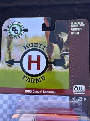 BIG COUNTRY COLLECTIBLES - HUETT FARMS 1965 CHEVY SUBURBAN