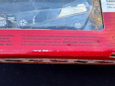 JOHNNY LIGHTNING COMMEMORATIVE LIMITED EDITION 8-CAR SET WITH REAL METAL CHROME PLATING
