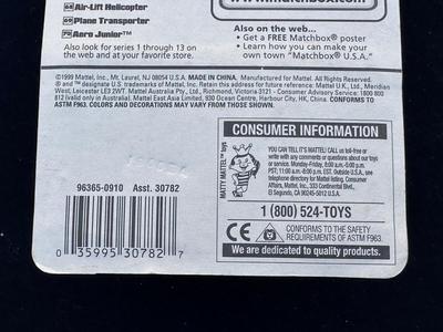 MATCHBOOK AERO JUNIOR