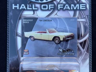 HOT WHEELS “HALL OF FAME” GREATEST RIDES ‘64 LINCOLN