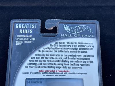 HOT WHEELS “HALL OF FAME” GREATEST RIDES ‘64 LINCOLN