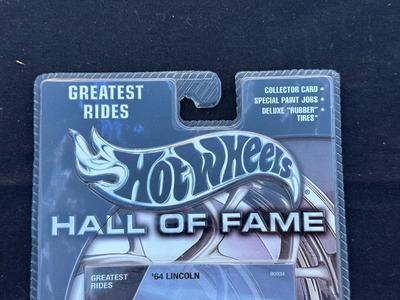 HOT WHEELS “HALL OF FAME” GREATEST RIDES ‘64 LINCOLN