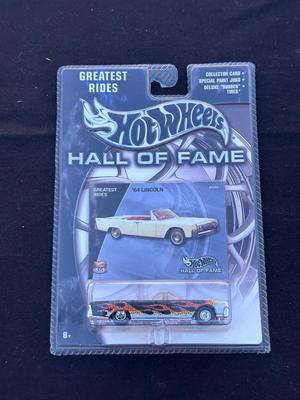 HOT WHEELS “HALL OF FAME” GREATEST RIDES ‘64 LINCOLN