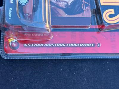 JOHNNY LIGHTNING LIMITED EDITION ELVIS PRESLEY ‘65 FORD MUSTANG CONVERTIBLE