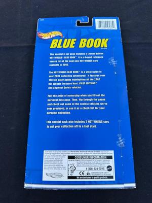 HOT WHEELS LIMITED EDITION BLUE BOOK 2002 COLLECTION