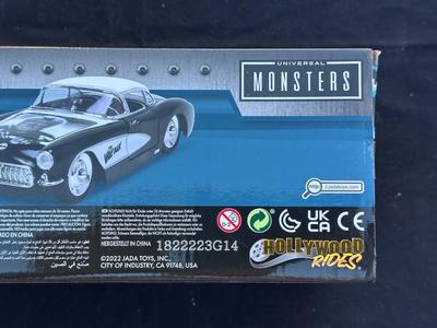 JADA - UNIVERSAL MONSTERS WOLFMAN & 1957 CHEVROLET CORVETTE