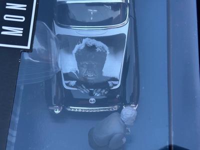 JADA - UNIVERSAL MONSTERS WOLFMAN & 1957 CHEVROLET CORVETTE