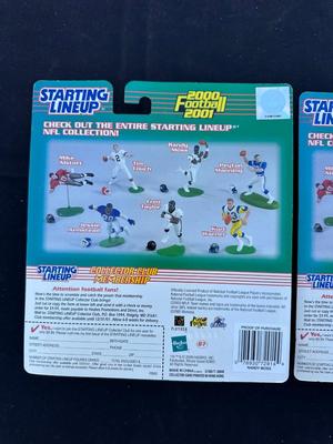 STARTING LINEUP ‘00/‘01 COLLECTIBLE FIGURES OF RANDY MOSS AND BRIAN GRIESE