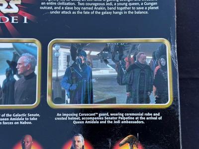 HASBRO - STAR WARS EPISODE 1 CHANCELLOR VALORUM & CORUSCANT GUARD ACTION FIGURES