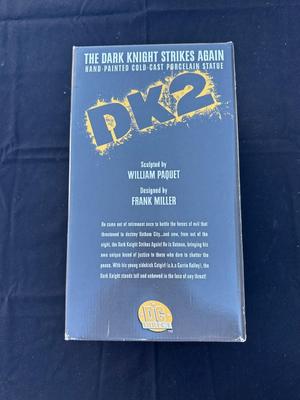 DC DIRECT “THE DARK KNIGHT STRIKES AGAIN” HAND PAINTED COLD-CAST PORCELAIN STATUE WITH COA