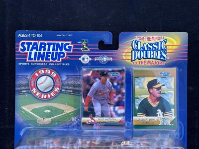 STARTING LINEUP CLASSIC DOUBLES FROM THE MINORS TO THE MAJORS “MARK McGWIRE” ACTION FIGURES