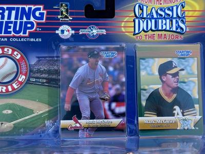 STARTING LINEUP CLASSIC DOUBLES FROM THE MINORS TO THE MAJORS “MARK McGWIRE” ACTION FIGURES