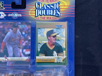 STARTING LINEUP CLASSIC DOUBLES FROM THE MINORS TO THE MAJORS “MARK McGWIRE” ACTION FIGURES