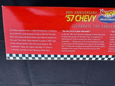 HOT WHEELS COLLECTIBLES LIMITED EDITION 40th ANNIVERSARY ‘57 CHEVY 4-CAR SET