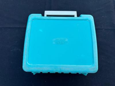 VINTAGE THERMOS “THE LITTLE MERMAID” PLASTIC LUNCH BOX WITH THERMOS BOTTLE
