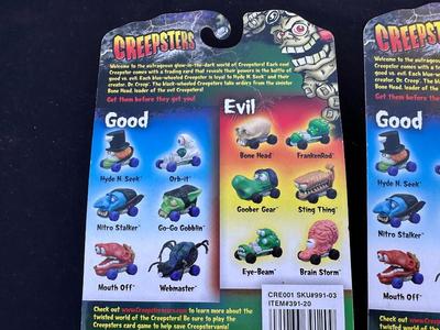 CREEPSTER “ORB-IT & HIDE N SEEK” CARS