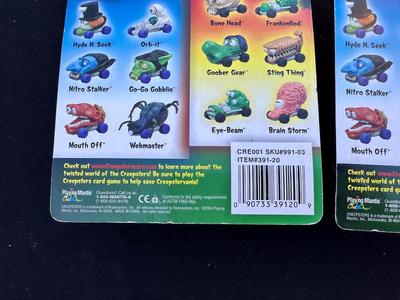 CREEPSTER “ORB-IT & HIDE N SEEK” CARS