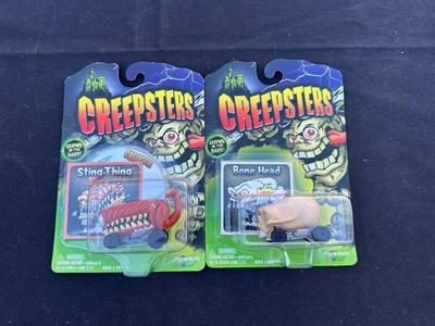 CREEPSTER “STING THING & BONE HEAD” CARS
