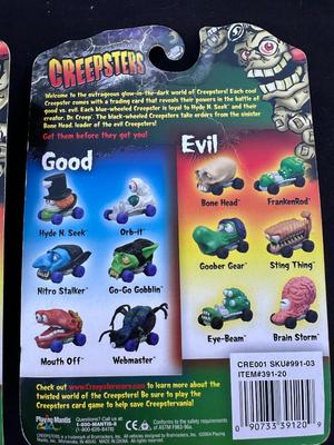 CREEPSTER “STING THING & BONE HEAD” CARS