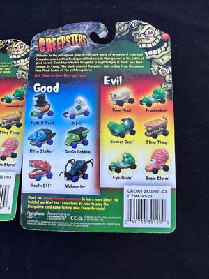 CREEPSTER “GO-GO GOBBLING & WEBMASTER” CARS