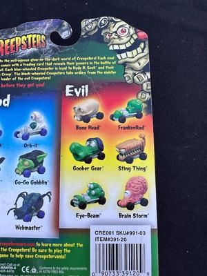 CREEPSTER “GO-GO GOBBLING & WEBMASTER” CARS