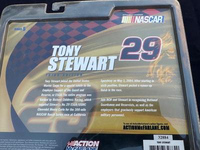 McFARLANE NASCARS “TONY STEWART” ACTION FIGURE