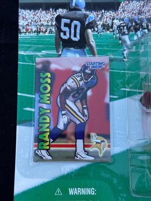 1999 FOOTBALL 2000 STARTING LINEUP “RANDY MOSS” ACTION FIGURE