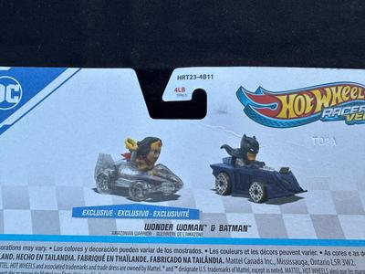 HOT WHEELS DC’s "WONDER WOMAN" AND "BATMAN" EXCLUSIVE