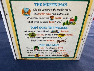 VINTAGE FISHER-PRICE CHANGE-A-TUNE PIANO TOY