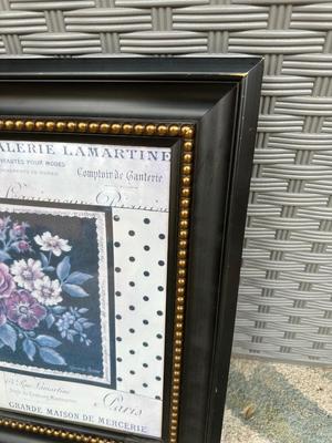 KIMBERLY POLOSON FRAMED ART PRINT “VINTAGE BOUQUET II”