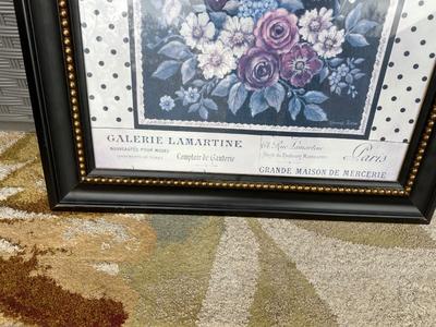 KIMBERLY POLOSON FRAMED ART PRINT “VINTAGE BOUQUET II”
