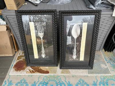 FORK & SPOON WALL DECOR