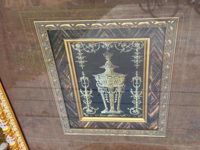 “INLAY STUDY I & II” FRAMED PRINTS