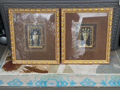 “INLAY STUDY I & II” FRAMED PRINTS