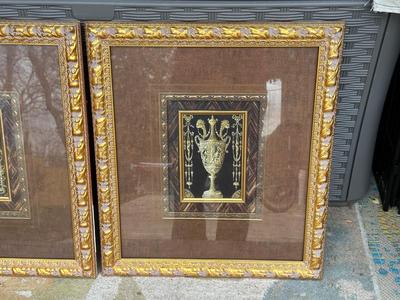 “INLAY STUDY I & II” FRAMED PRINTS