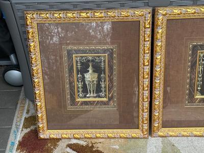 “INLAY STUDY I & II” FRAMED PRINTS