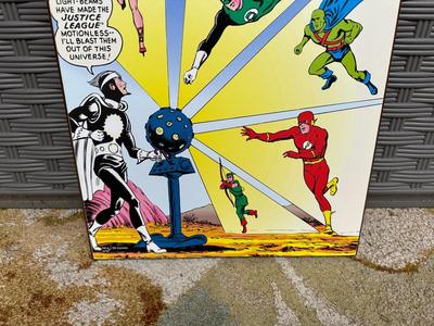“JUSTICE LEAGUE OF AMERICA” WALL ART