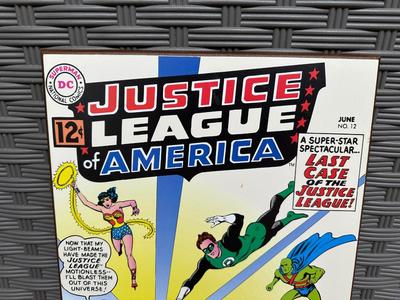 “JUSTICE LEAGUE OF AMERICA” WALL ART